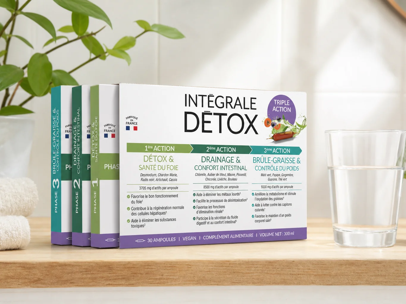 purvival intégrale détox avis : la cure en ampoules