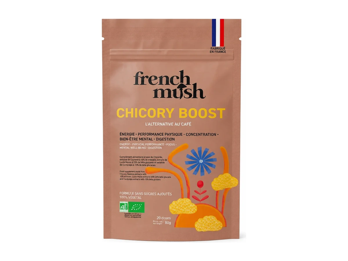 French Mush Chicory Boost, la transparence des dosages